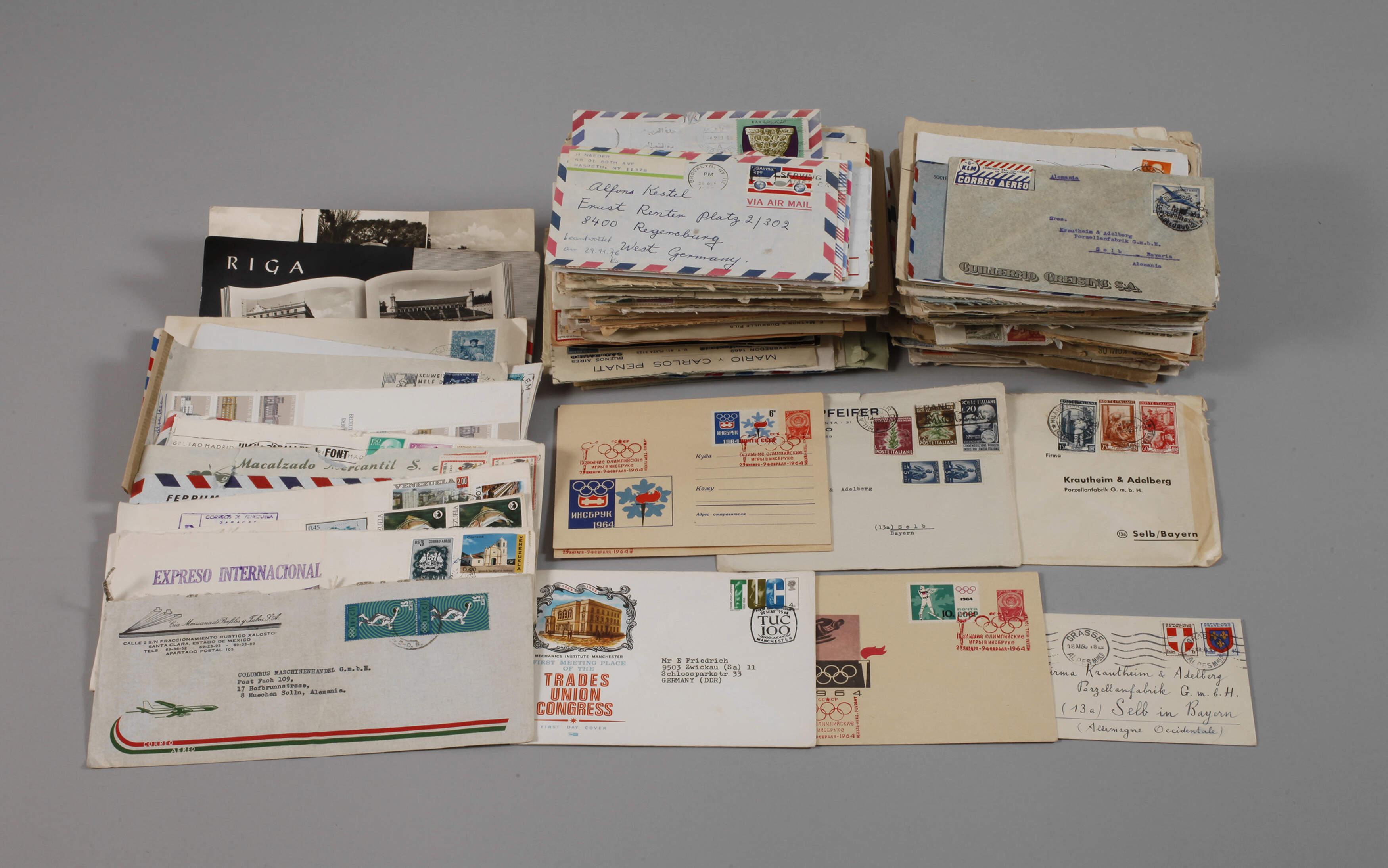 Konvolut Belege Ausland