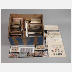 Große Briefmarkensammlung Welt