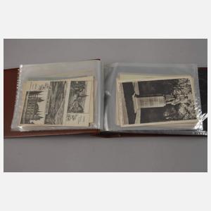 Ansichtskartenalbum Frankreich und Belgien