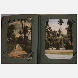 Ansichtskartenalbum Asien und Afrika