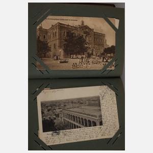 Ansichtskartenalbum Asien und Afrika