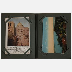 Ansichtskartenalbum Asien und Afrika