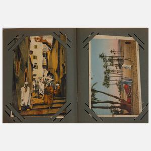 Ansichtskartenalbum Asien und Afrika