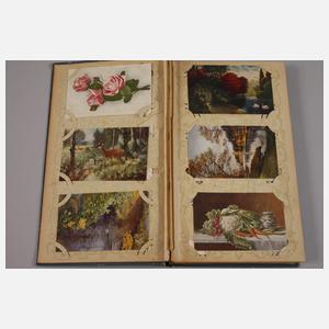 Postkartenalbum Kitsch- und Motivkarten