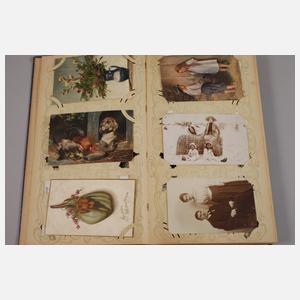 Postkartenalbum Kitsch- und Motivkarten