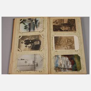 Postkartenalbum Kitsch- und Motivkarten