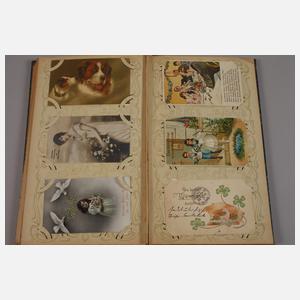 Postkartenalbum Kitsch- und Motivkarten