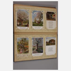 Postkartenalbum Kitsch- und Motivkarten