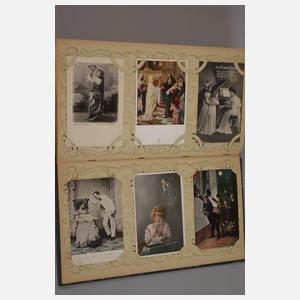 Postkartenalbum Kitsch- und Motivkarten