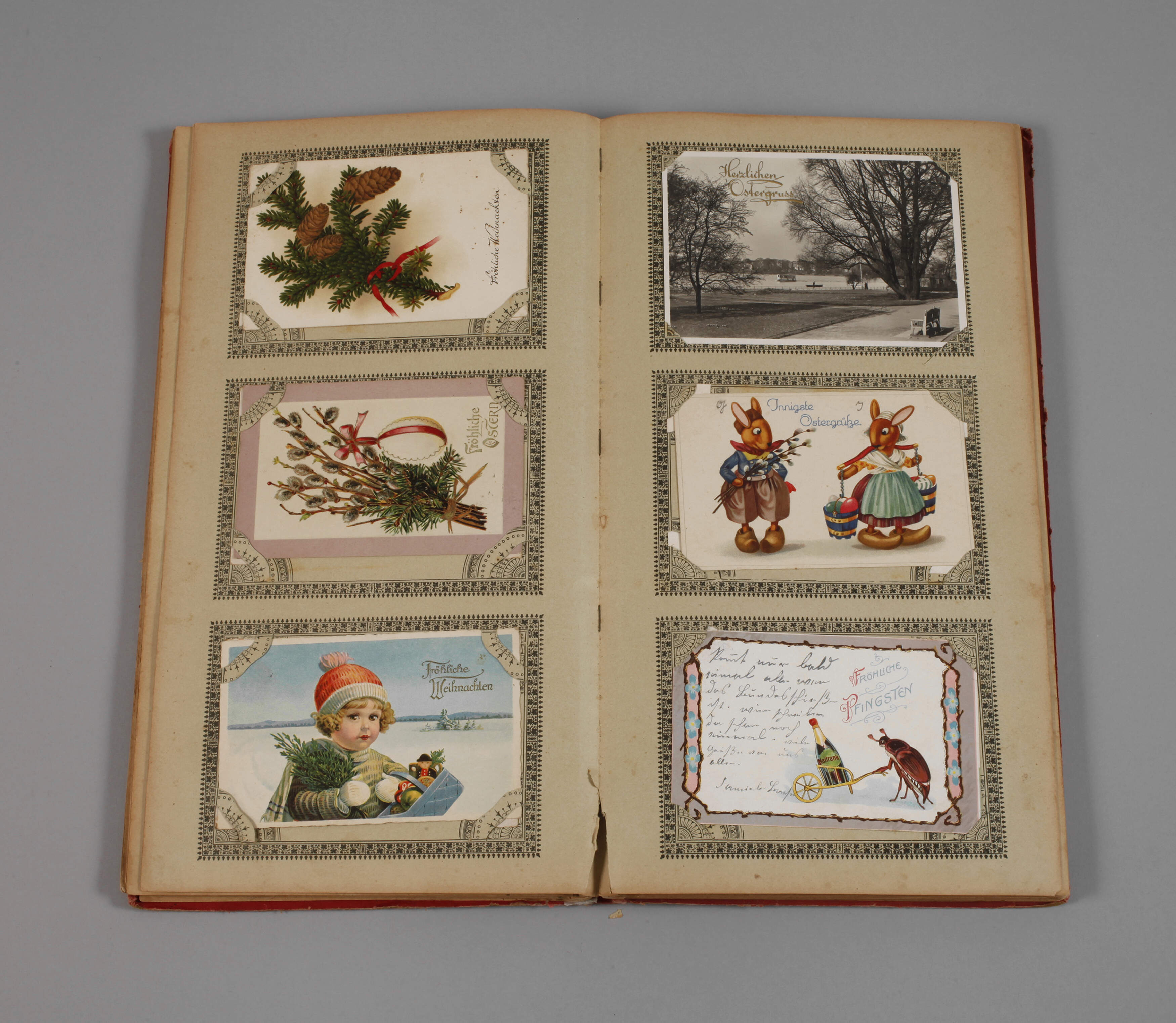 Postkartenalbum Festkarten