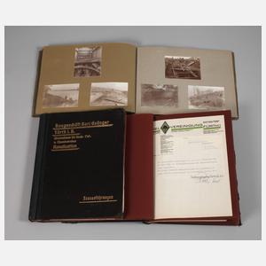 Drei Alben Hoch-, Tief- und Kanalbau