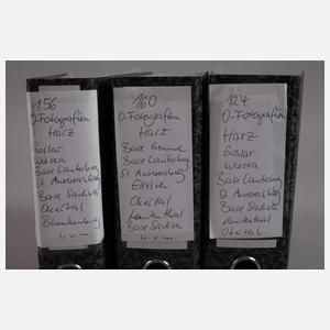 Sammlung Fotografien Harz