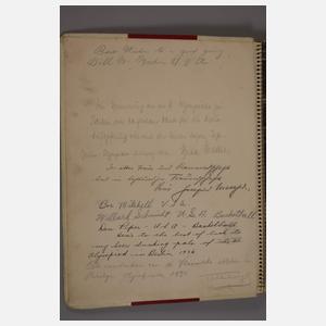 Autographensammlung Olympia 1936