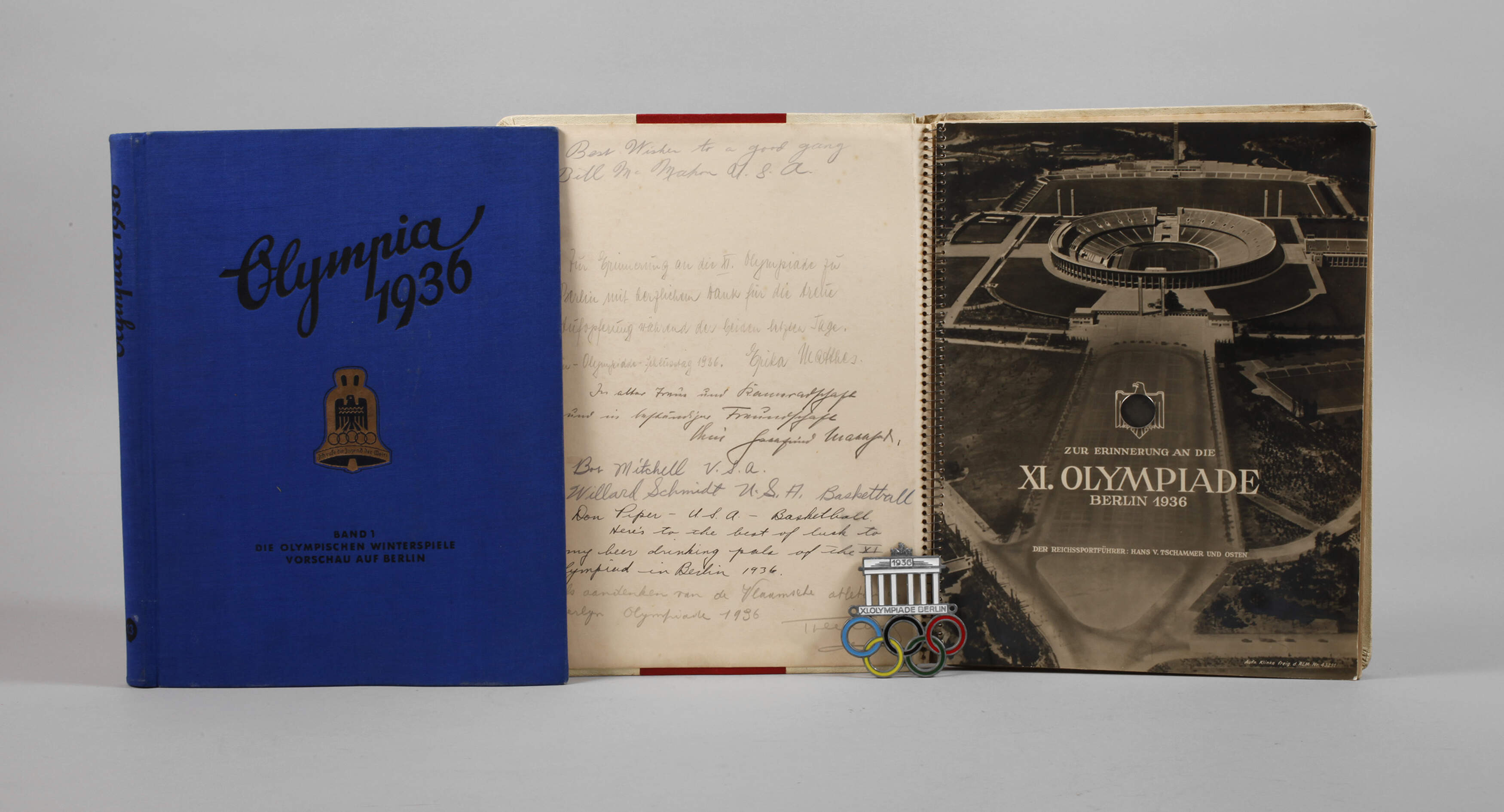 Autographensammlung Olympia 1936