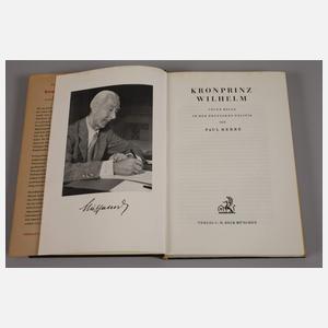 Autograph Kronprinz Wilhelm