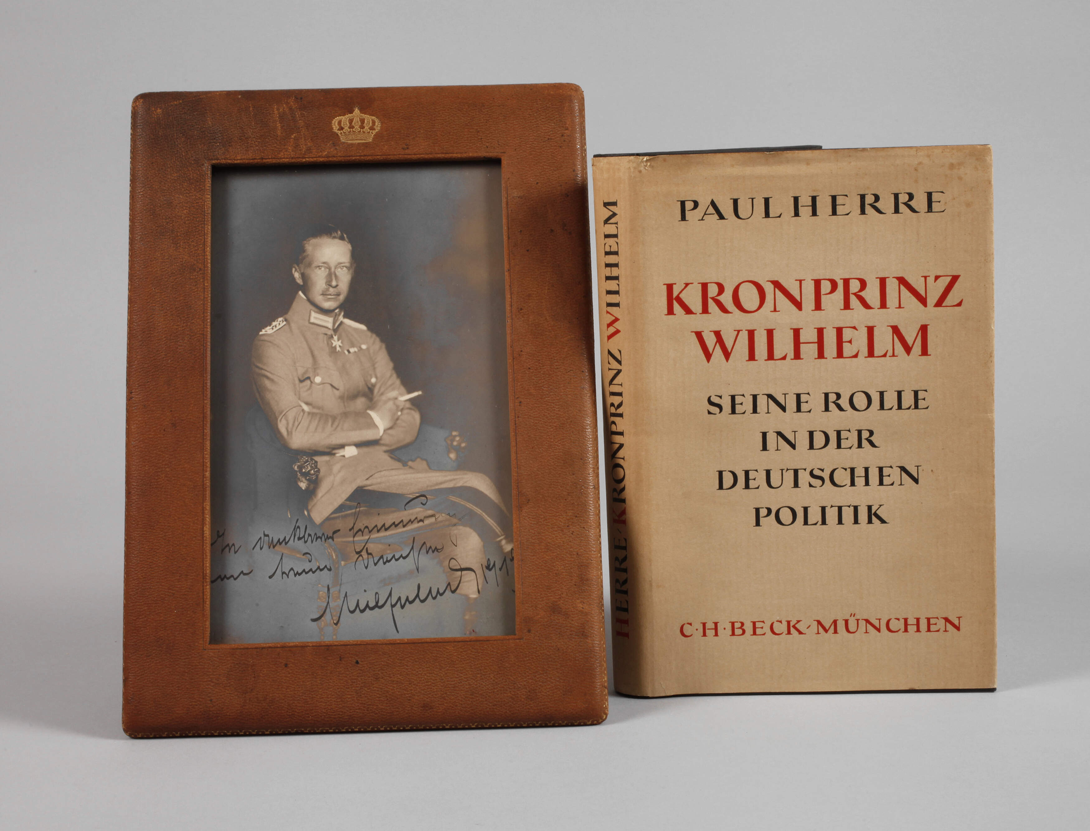 Autograph Kronprinz Wilhelm