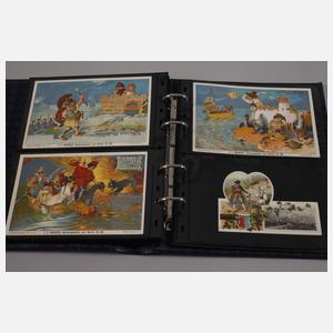 Zwei Alben Kaufmannsbilder