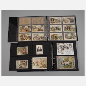 Zwei Alben Kaufmannsbilder