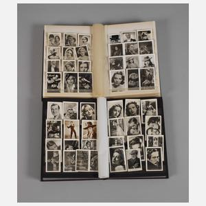 Zwei Alben Zigarettenbilder
