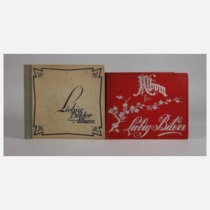 Zwei Liebig-Sammelalben