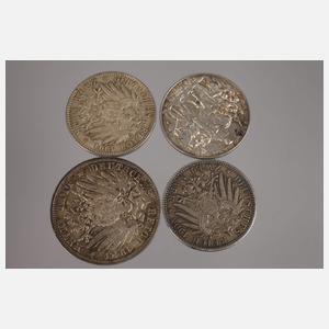 Konvolut Silbermünzen Kaiserreich