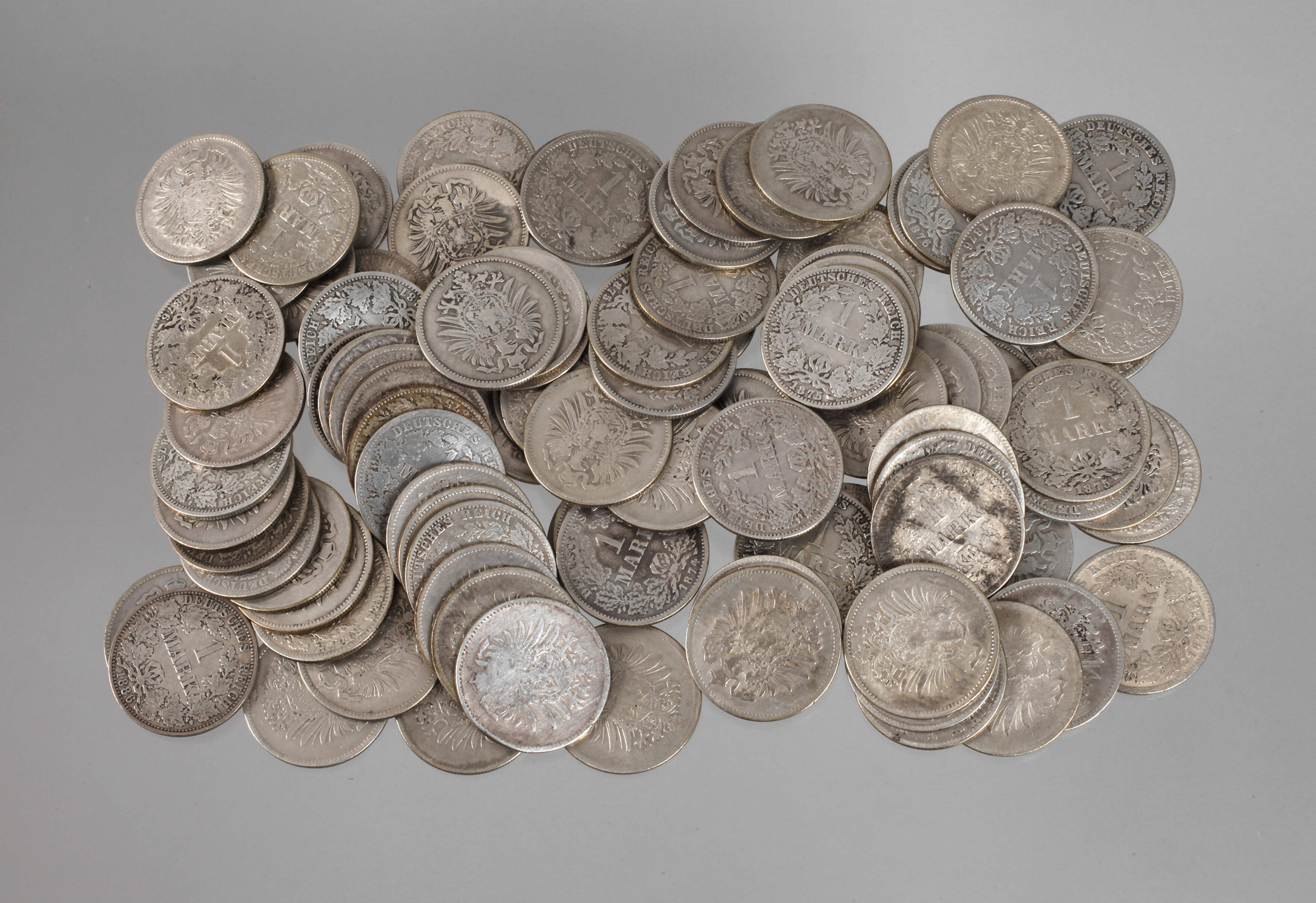 Konvolut Silbermünzen Deutsches Reich