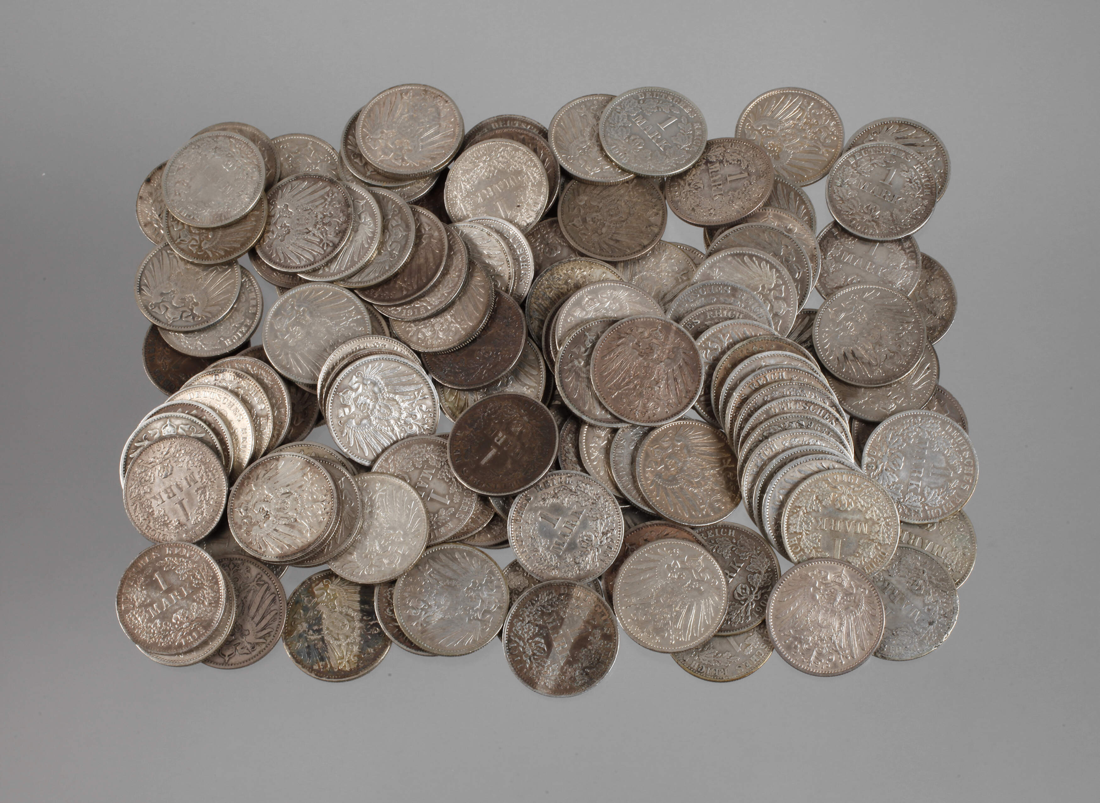 Konvolut Silbermünzen Deutsches Reich