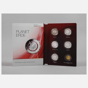 Konvolut Silbermedaillen "Tropische Zone"