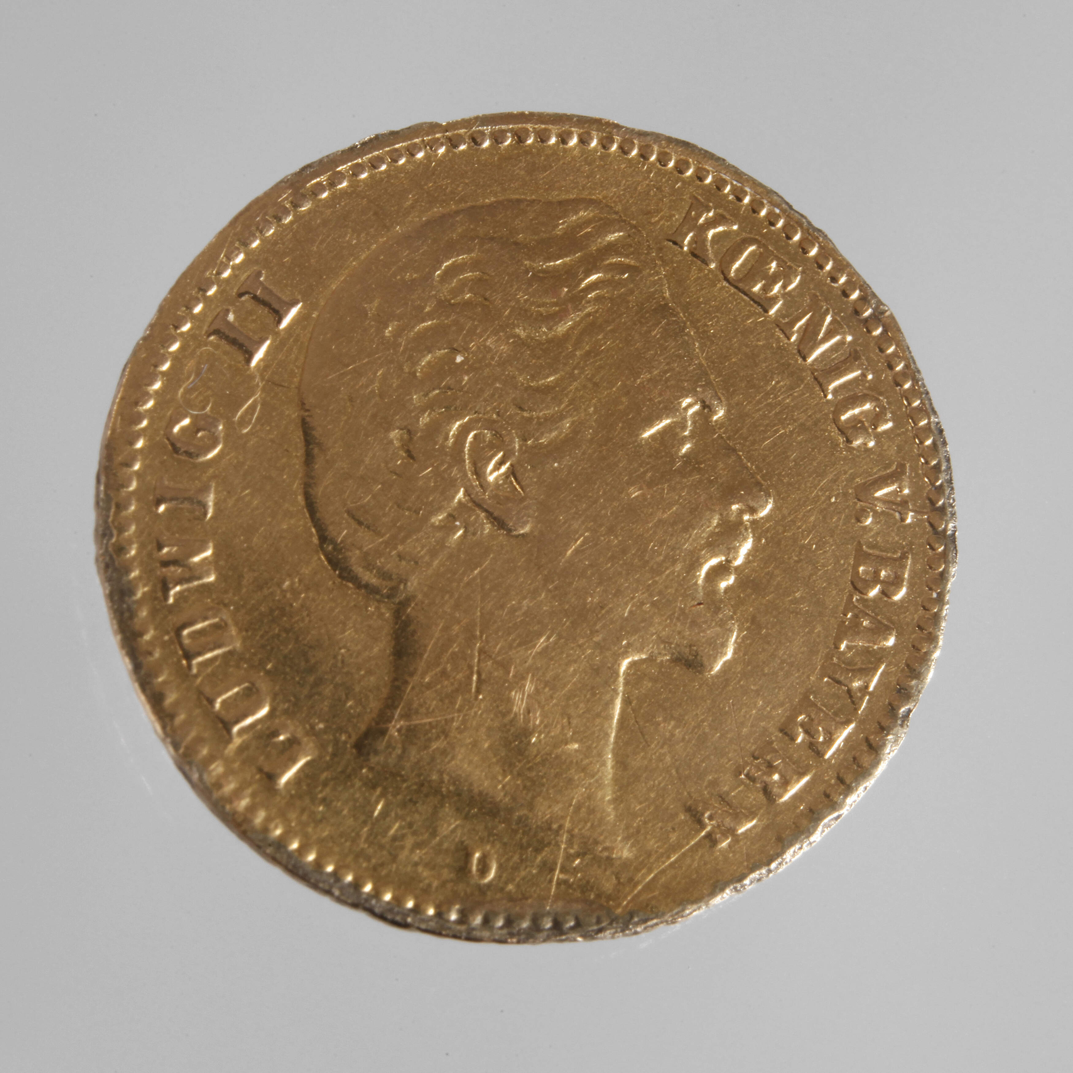 Nachprägung Fünf Goldmark Bayern