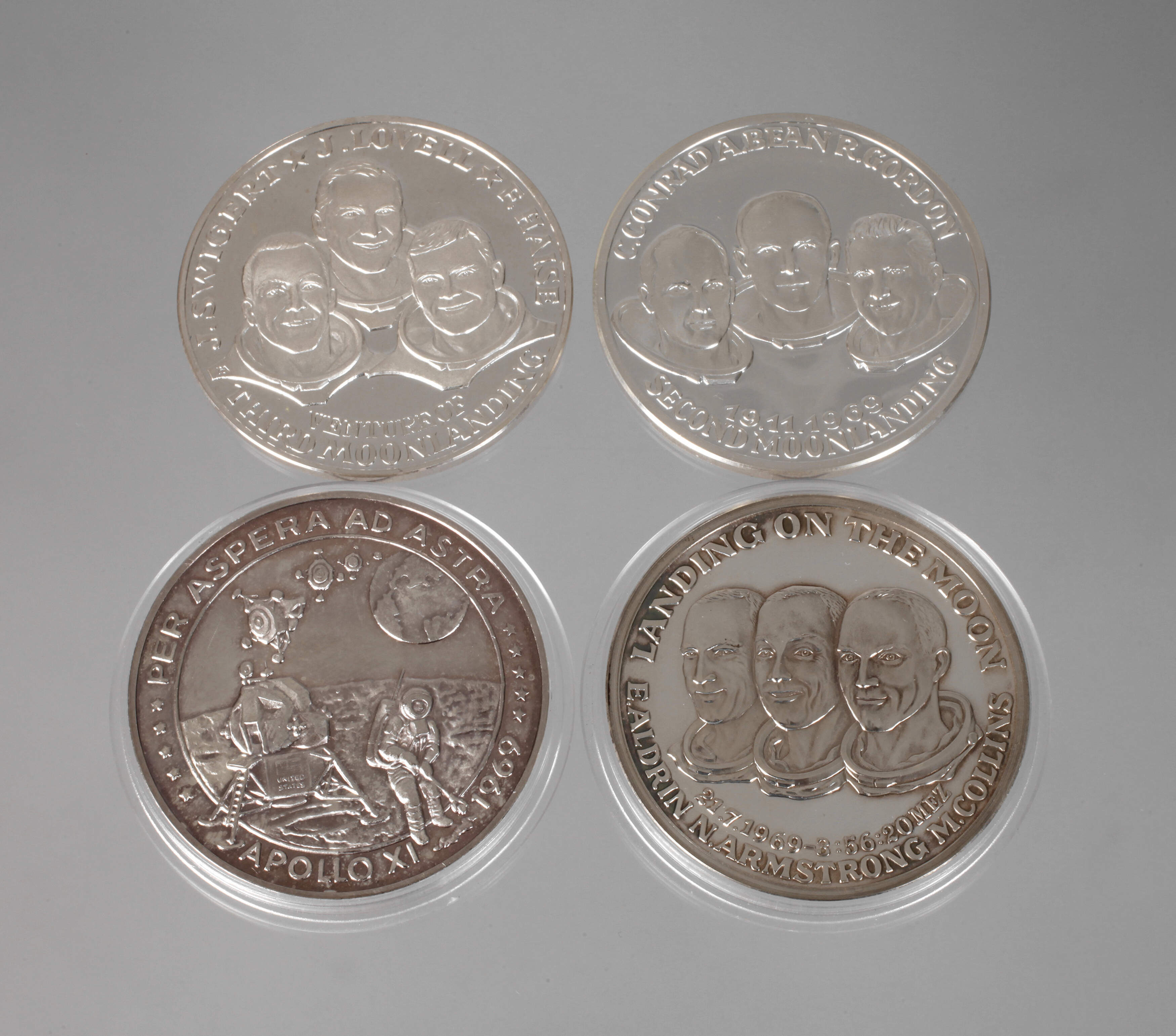 Vier Silbermedaillen Raumfahrt