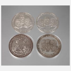 Vier Silbermedaillen Raumfahrt