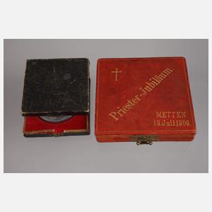 Sechs christliche Medaillen