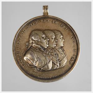 Silbermedaille Sachsen