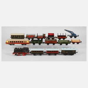 Märklin/Karl Bub Eisenbahnkonvolut