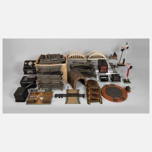 Märklin großes Konvolut Eisenbahnzubehör
