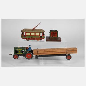 Konvolut Blechspielzeug