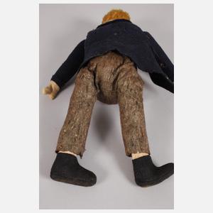 Filzkopfpuppe als Bauer