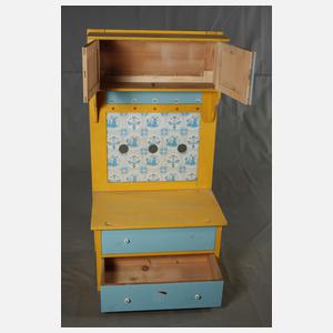 Märklin Kinderherd und Küchenschrank