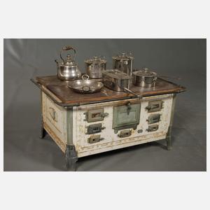 Märklin Kinderherd und Küchenschrank