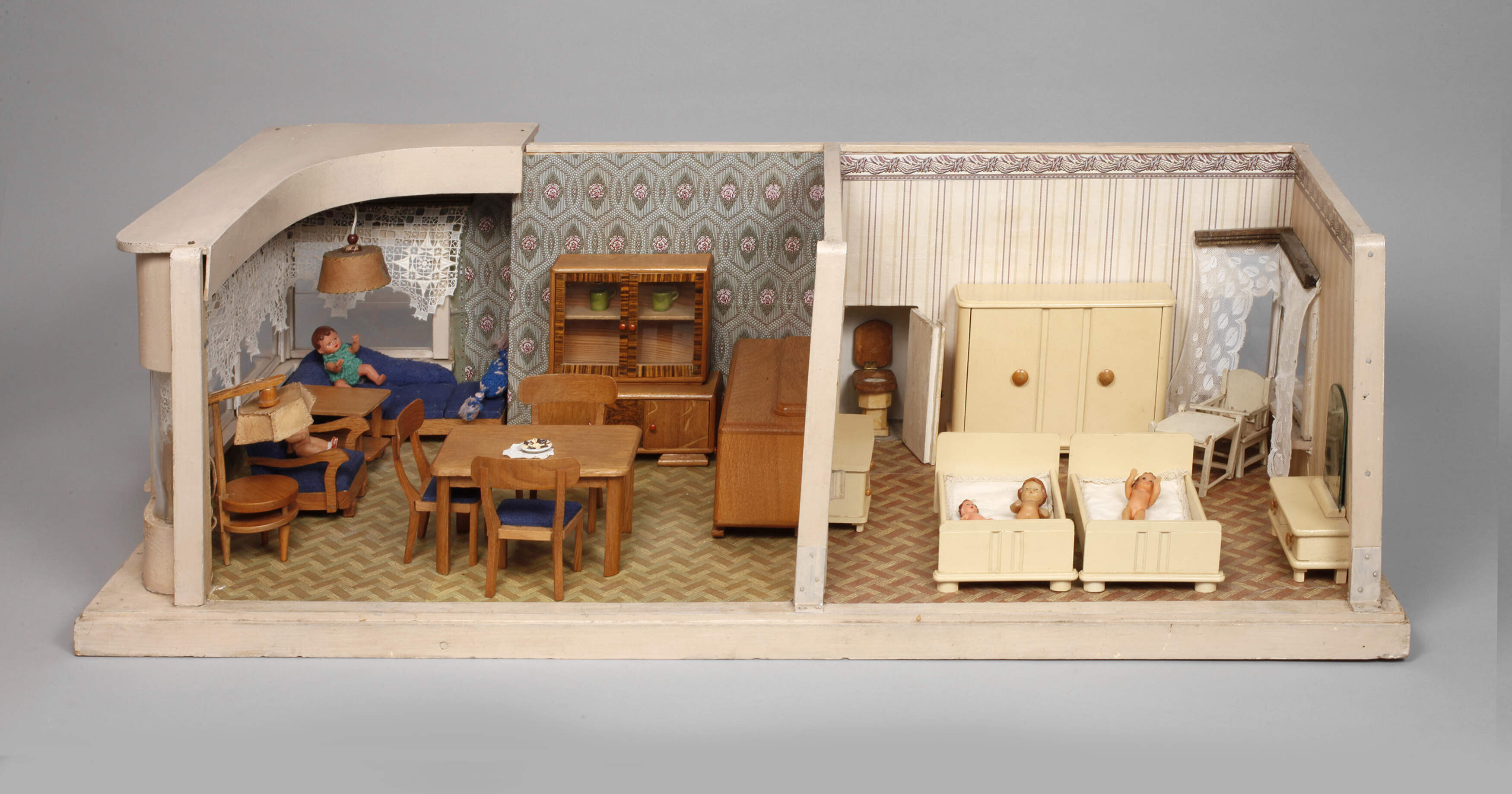 Albin Schönherr Zweiraum-Puppenstube