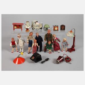 Konvolut Puppenstuben Zubehör