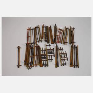 Umfangreiches Tiergehege mit Lineol Massetieren