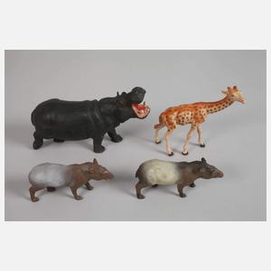 Hausser Elastolin Zoogehege mit Massetieren