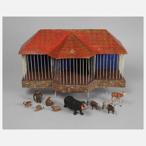 Hausser Elastolin Zoogehege mit Massetieren