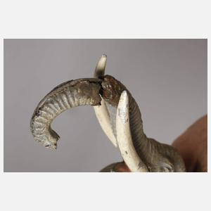 Lineol Elefant und Beduine