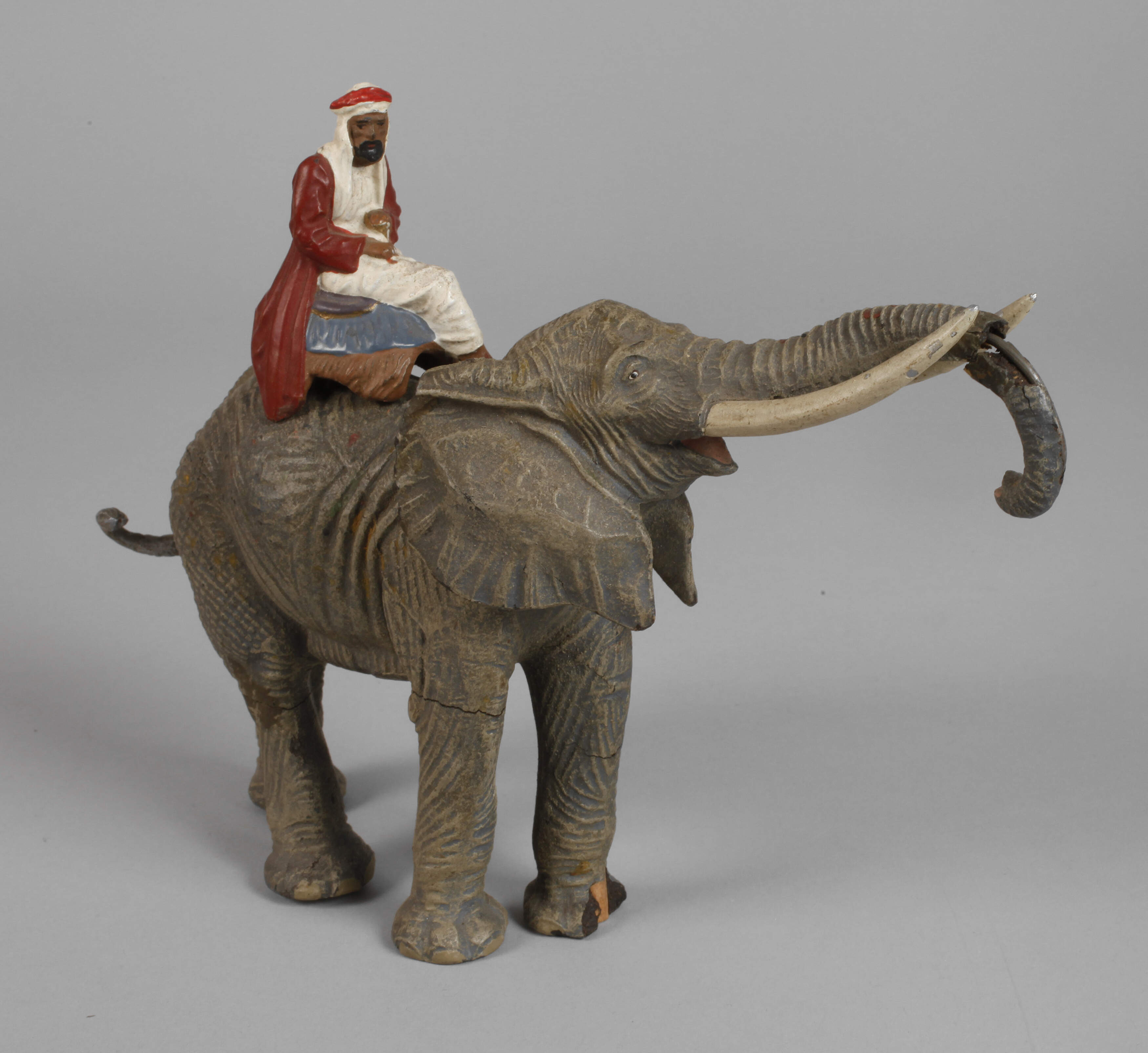 Lineol Elefant und Beduine