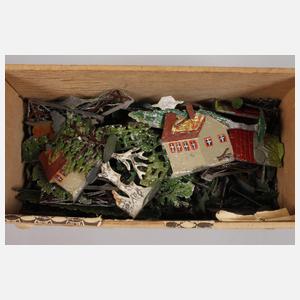 Konvolut Zinnsoldaten und Zubehör