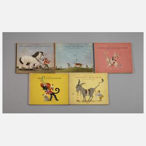 Fünf Märchenbücher Leupin