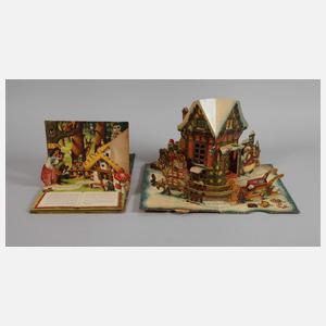 Pop up-Bilderbuch und große Faltkarte Kubasta