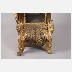 Imposante Boullé-Konsoluhr